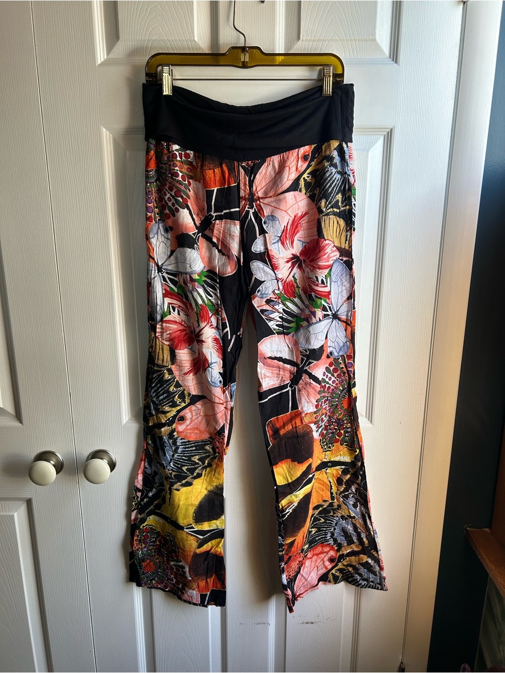 Desigual sheer patterned pants - 30